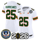 White / #25 Hurricanes / S