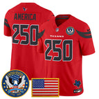 Red / #250 America / S