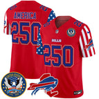 Red / #250 America / S