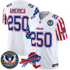 White / #250 America / S