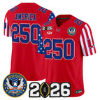 Red / #250 America / S