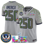 Wolf Gray / #250 America / S