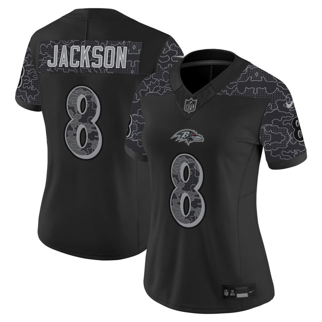 Women's Lamar Jackson Baltimore Ravens Vapor Limited Jersey - All Stitched
