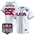 White / #250 America / S