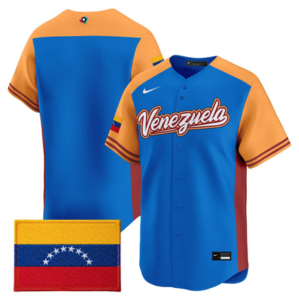 Men's Team Venezuela World Baseball Classic Vapor Premier Jersey - All Stitched