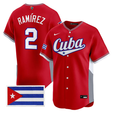 Men's Team Cuba World Baseball Classic Vapor Premier Jersey - All Stitched