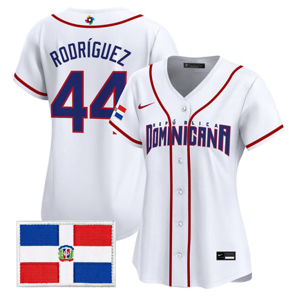 Women's Team Dominican Republic World Baseball Classic Vapor Premier Jersey - All Stitched