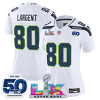 White / Steve Largent / S