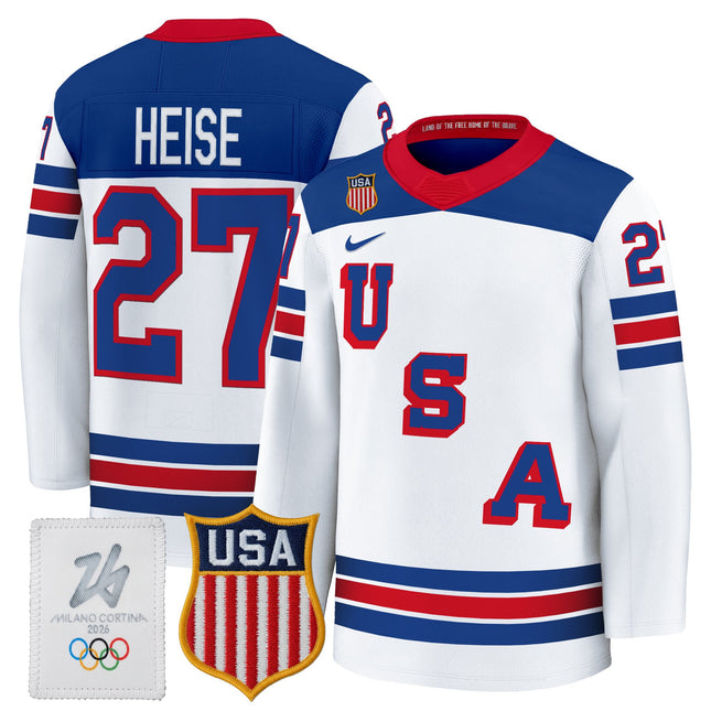 Men's Sizing - 2026 USA Women's Olympic Gold Medalist Hockey Jersey - All Stitched