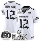 White / #12 DARK SIDE / S