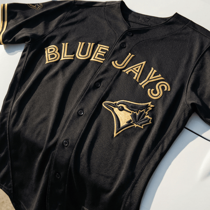 Men's Toronto Blue Jays 50 Seasons Patch Vapor Premier Limited Jersey - All Stitched