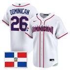 White / #26 Dominican / S