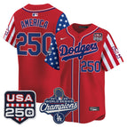 Red / #250 America / S