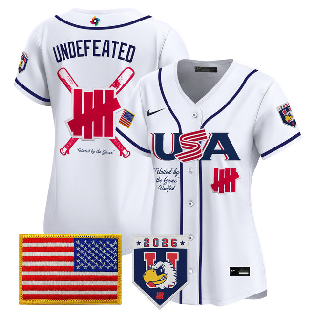 Team USA 2026 World Baseball Classic "Global Series" Vapor Premier Jersey - All Stitched