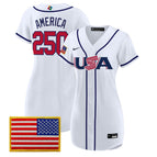 White / #250 America / S