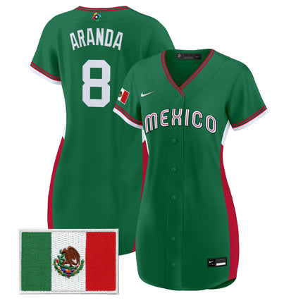 Women's Team Mexico World Baseball Classic Baseball Dress - All Stitched