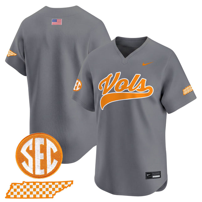 Men's Tennessee Volunteers 2026 'Smokey Grey Series' Vapor Premier Limited Jersey - All Stitched