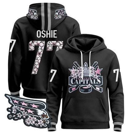 Washington Capitals 2026 Cherry Blossom Pullover Hoodie - All Stitched