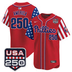 Red / #250 America / S