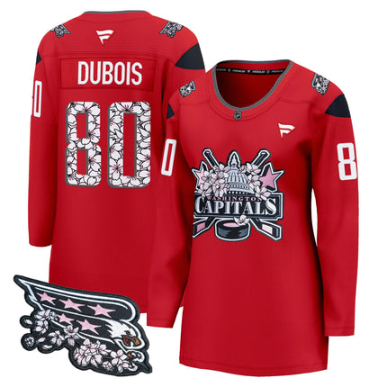 Women's Washington Capitals 2026 Cherry Blossom Premium Jersey - All Stitched