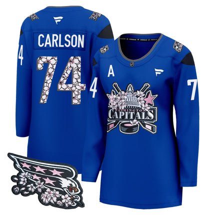 Women's Washington Capitals 2026 Cherry Blossom Premium Jersey - All Stitched