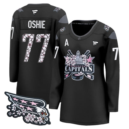Women's Washington Capitals 2026 Cherry Blossom Premium Jersey - All Stitched