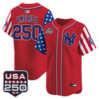 Red / #250 America / S