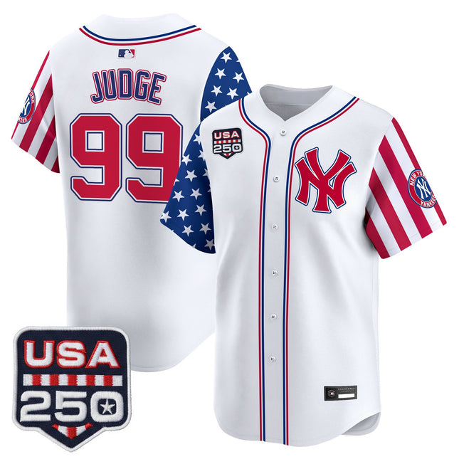 Men's Yankees "America250 Edition" Vapor Premier Limited Jersey - All Stitched