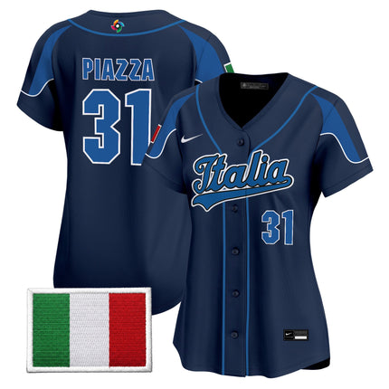 Women's Team Italy 2026 World Baseball Classic Vapor Premier Jersey - All Stitched