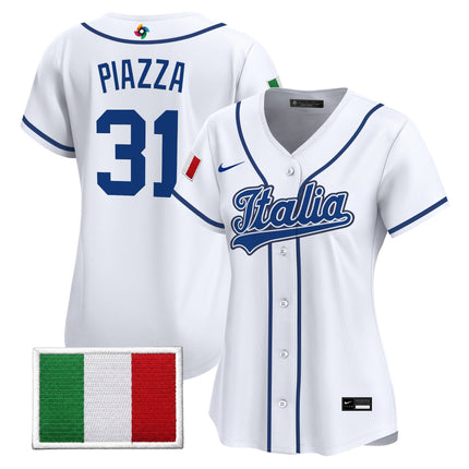 Women's Team Italy 2026 World Baseball Classic Vapor Premier Jersey - All Stitched