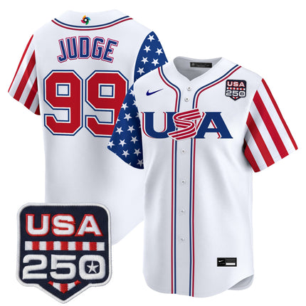 Men's Team USA World Baseball Classic "America250 Edition" Vapor Premier Limited Jersey - All Stitched