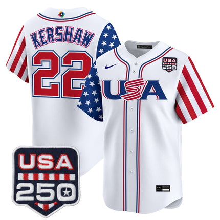 Men's Team USA World Baseball Classic "America250 Edition" Vapor Premier Limited Jersey - All Stitched