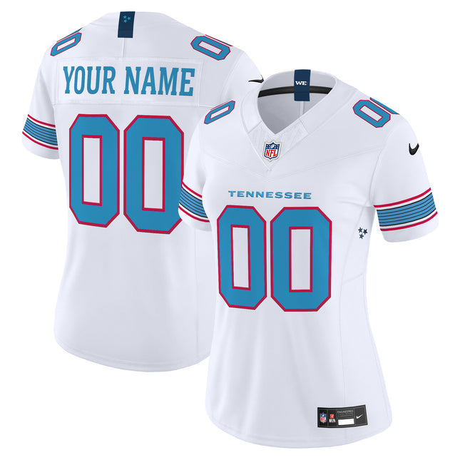 Tennessee Titans 2026 Vapor Limited Custom Jersey - All Stitched