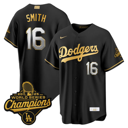 Men's Los Angeles Dodgers "Gold Collection" Premier Limited Jersey - All Stitched