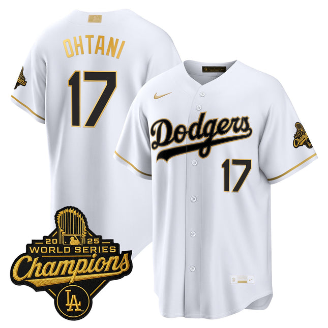 Men's Los Angeles Dodgers "Gold Collection" Premier Limited Jersey - All Stitched