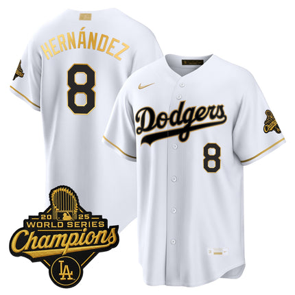 Men's Los Angeles Dodgers "Gold Collection" Premier Limited Jersey - All Stitched