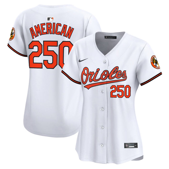 Women's Baltimore Orioles 2026 Vapor Premier Limited Jersey - All Stitched