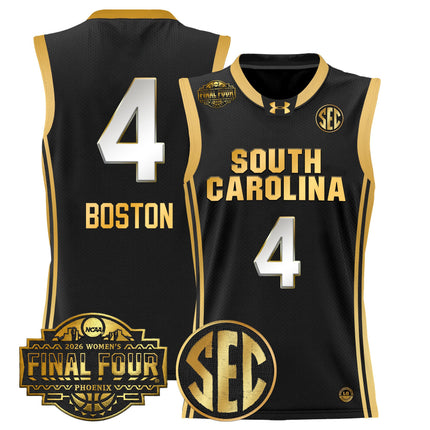 Men's Size South Carolina Gamecocks 2026 Women's Tournament Final Four Basketball Jersey - All Stitched