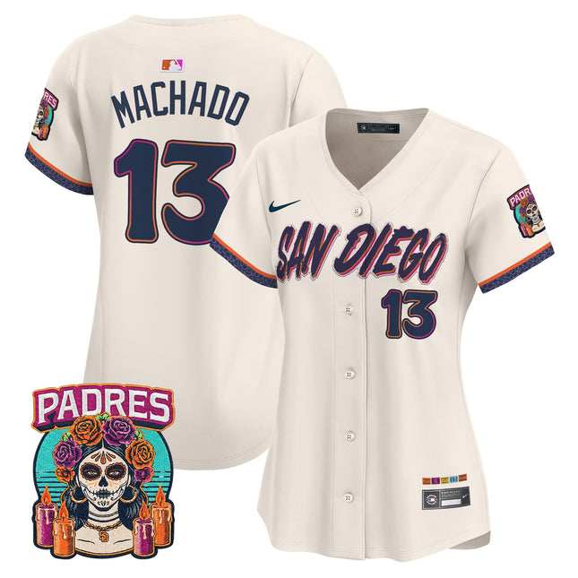 Women's San Diego Padres 2026 City Connect Vapor Premier Limited Jersey - All Stitched