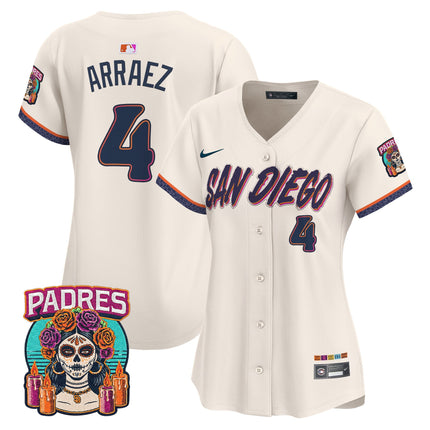 Women's San Diego Padres 2026 City Connect Vapor Premier Limited Jersey - All Stitched