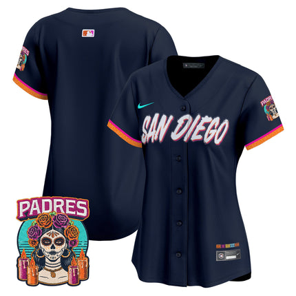 Women's San Diego Padres 2026 City Connect Vapor Premier Limited Jersey - All Stitched