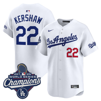 Men's Dodgers 2026 Vapor Premier Limited Jersey - World Series Champions Edition - All Stitched