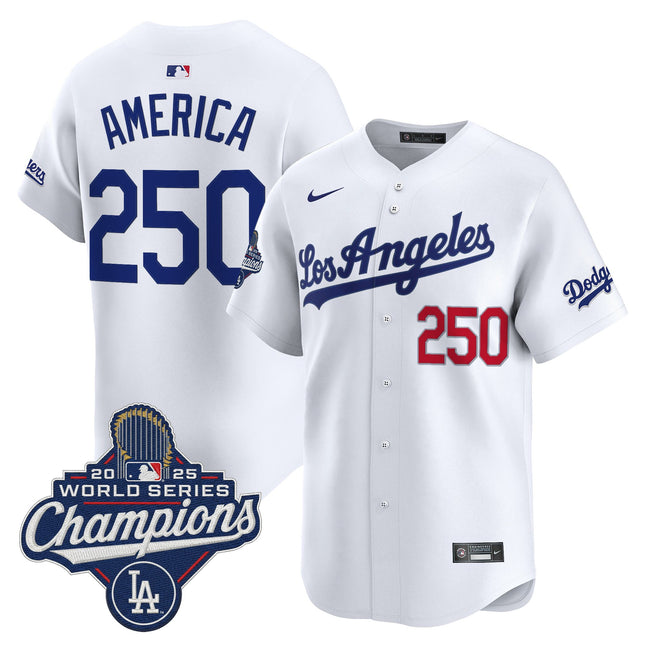 Men's Dodgers 2026 Vapor Premier Limited Jersey - World Series Champions Edition - All Stitched