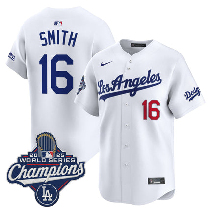 Men's Dodgers 2026 Vapor Premier Limited Jersey - World Series Champions Edition - All Stitched