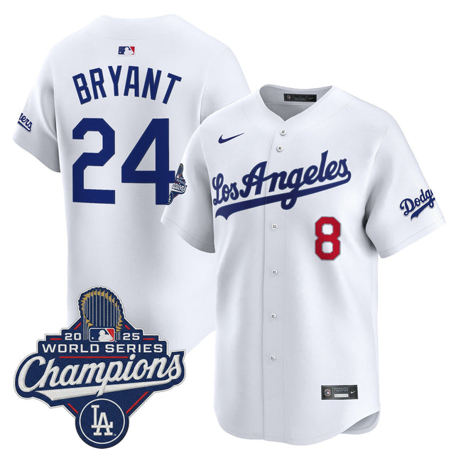 Men's Dodgers 2026 Vapor Premier Limited Jersey - World Series Champions Edition - All Stitched