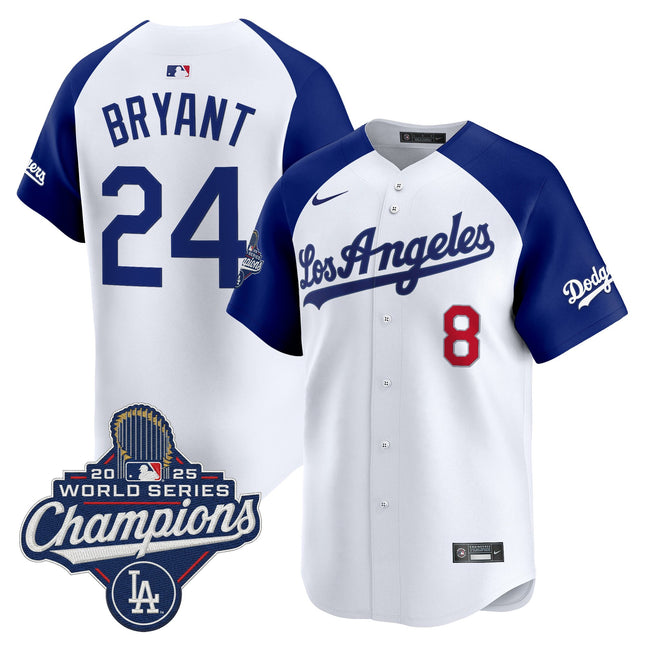 Men's Dodgers 2026 Vapor Premier Limited Jersey - World Series Champions Edition - All Stitched