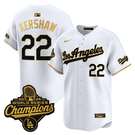 Men's Dodgers 2026 Vapor Premier Limited Jersey - World Series Champions Edition - All Stitched