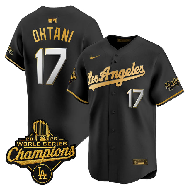 Men's Dodgers 2026 Vapor Premier Limited Jersey - World Series Champions Edition - All Stitched