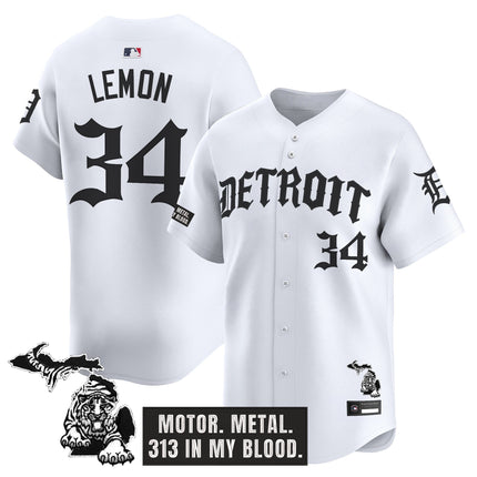 Men's Detroit Tigers 'Old English Edition' Vapor Premier Limited Jersey - All Stitched