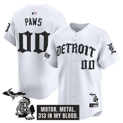 Men's Detroit Tigers 'Old English Edition' Vapor Premier Limited Jersey - All Stitched